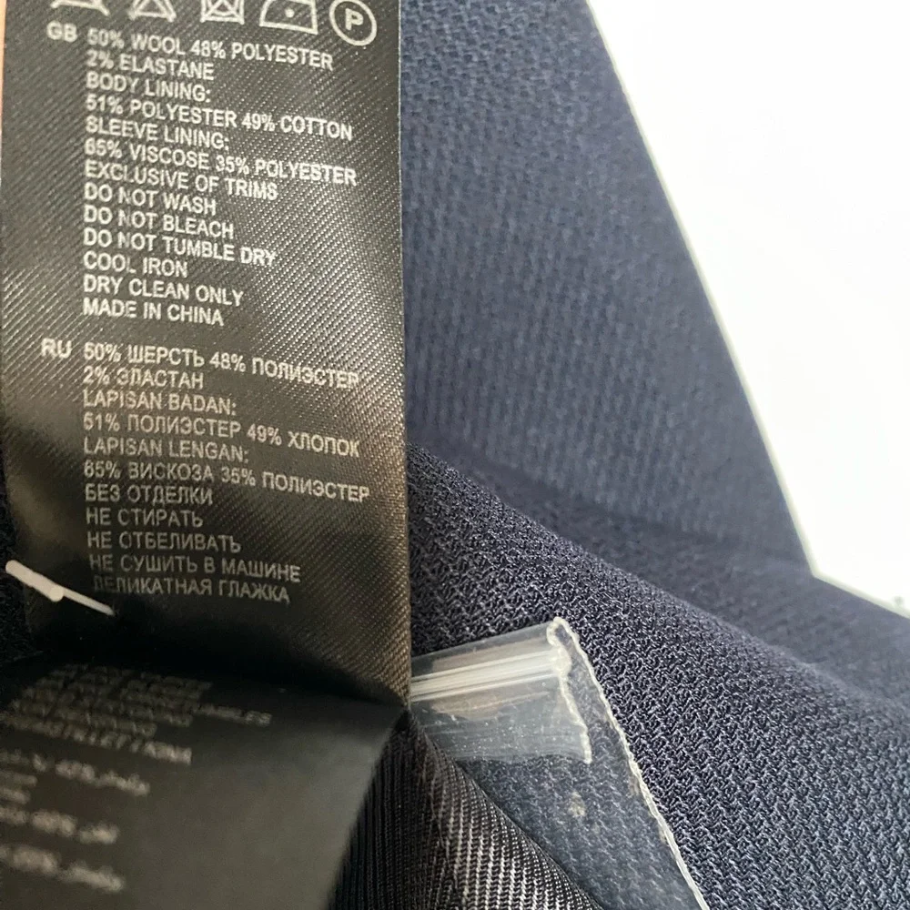 Reiss Navy Blazer - Picture 9 of 9